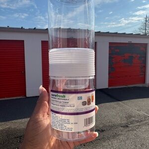 Refresh Clear Stackable Lunch Storage Tower with White Grip